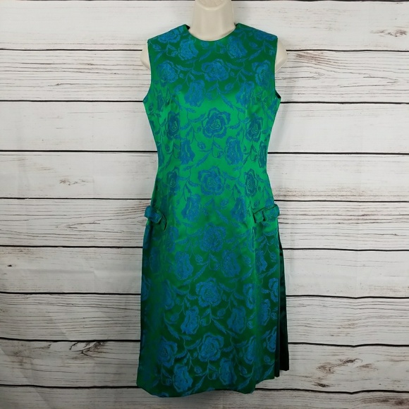 Vintage Dresses & Skirts - 💰Vintage 50s 60s Shiny Rose Midi Dress